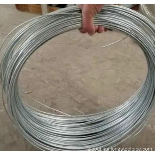 Hot-dipped Galvanized Steel Wire Galvanized Iron 8Mm Steel Wire Rope Supplier